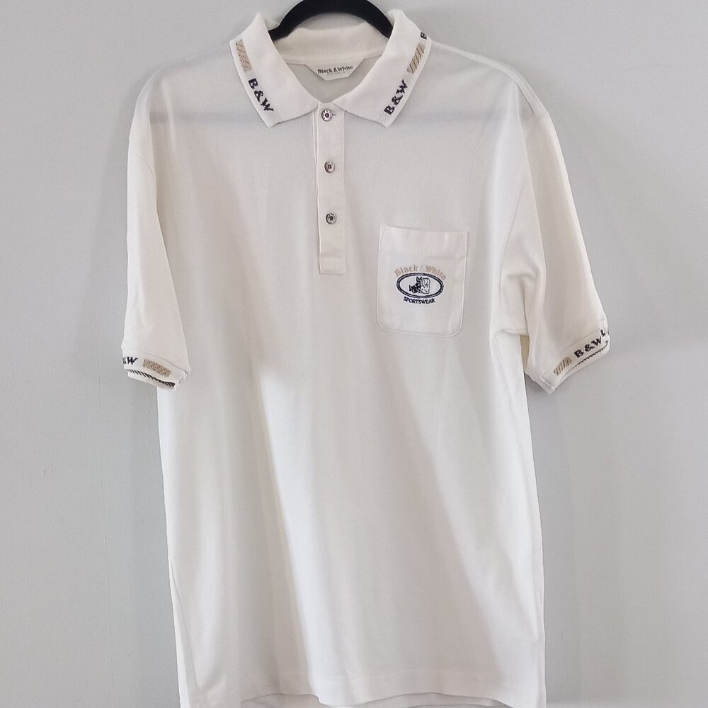 BLACK & WHITE SPORTSWEAR polo shirt